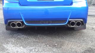 2012 Subaru WRX STI  Invidia Exhaust Sound Clip [upl. by North]