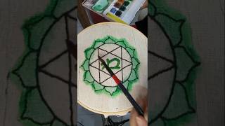 Anahata chakra embroidery anahata chakracorazon hechoamano bordado music [upl. by Lednyk659]