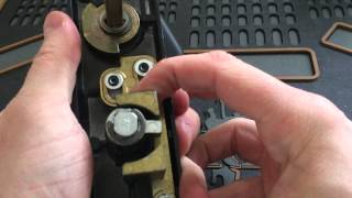 GARAGE DOOR LOCK PICKED OPEN Wafer lock low security  Trigz [upl. by Eened429]