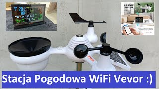 Stacja Pogodowa WiFi VEVOR P weatherstation vevor offgrid [upl. by Gyatt]