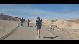 Zabriskie Point  Death Valley NP California 😁 [upl. by Yknarf]