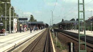 Führerstandsmitfahrt S Bahn Berlin Südkreuz  Westkreuz  Gesundbrunnen [upl. by Llenyr]