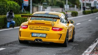 LOUD Porsche 997 GT3 w Akrapovic Exhaust  Onboard Ride amp Accelerations [upl. by Nathanil730]