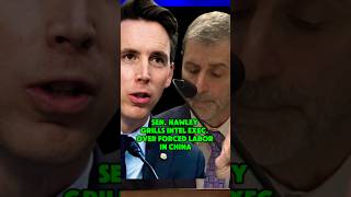 Sen Hawley Grills Intel Exec Jeff Rittener on Forced Labor in China [upl. by Renmus]