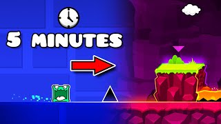 All Official Levels 5 minutes summary  Geometry dash 211 [upl. by Nnaeilsel]