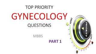 Gynecology Top Priority Important Questions With Answer Last minute Quick Revision Gynecology PART 1 [upl. by Sliwa]