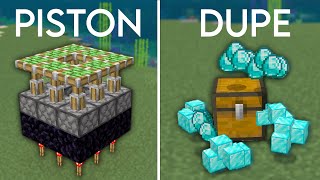 7 EASY Duplication and Glitches for Minecraft Bedrock 118 [upl. by Anala807]