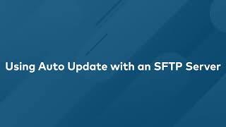 Crestron Auto Update Tool Using Auto Update with a Processor or SFTP Server [upl. by Dwaine]