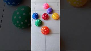 Orange Red Pink Water Balloons Pop Reverse Video Asmr [upl. by Dnartreb]