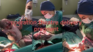 Operation delivery pregnant  momandbabycutebabyhospitalytshortsDrSkm108 [upl. by Ecart]