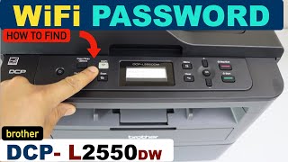 How To Find The Brother Laser Printer Wireless Password [upl. by Senecal]