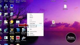 Kill NonResponsive Programs in Windows 7 and Vista by Britec [upl. by Carmella]