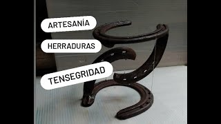 Artesanía con herraduras Tensegridad 2021 [upl. by Adnorahs]