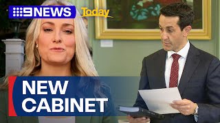 Queenslands Premier David Crisafulli to unveil new cabinet  9 News Australia [upl. by Antrim]