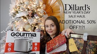 DILLARDS NEW YEARS DAY SALE HAUL 2021 [upl. by Nnylecyoj413]