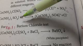 Test to identify ionization isomers [upl. by Ailad559]