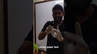 Litmus paper test [upl. by Nytsud]