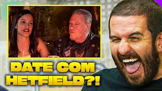 O DIA QUE A MARÍLIA SAIU COM O SÓSIA DO JAMES HETFIELD [upl. by Ardek]