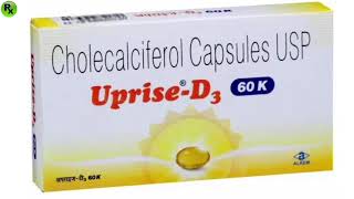 Uprise D3 60k Capsule Uses In Hindi कॅल्शियम की कमी को पूरा करें [upl. by Leimaj]