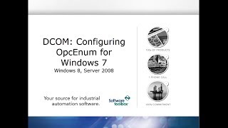 OPC Enum and OPC Server  Windows 7 [upl. by Nairrot444]