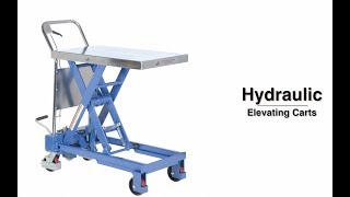 CART Hydraulic Elevating Carts [upl. by Janelle]