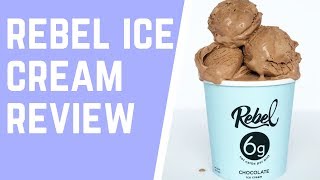 Keto Ice Cream Review  Rebel Creamery Taste Test [upl. by Mehitable669]