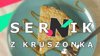 Sernik z kruszonką w pół minuty   Noizz Food [upl. by Acimak]