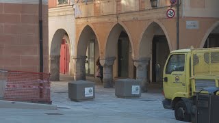 Chiavari conclusi i lavori in Via Costaguta riaperta solo a pedoni e ciclisti [upl. by Atterbury]