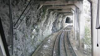 Le Châtelard  Martigny Teil 3 Salvan  Vernayaz Talfahrt  chemin de fer railway Switzerland [upl. by Curson]