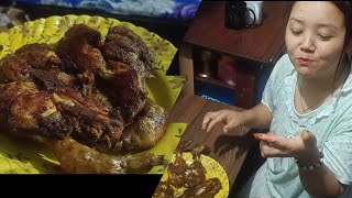 Home made chicken legs 🤗 without oven😀 food minivlog love it😋😋😋 [upl. by Hansel]