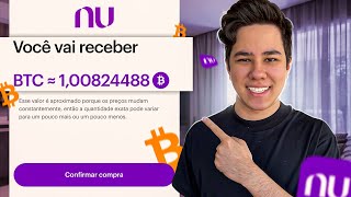 COMPREI 100 REAIS EM BITCOIN PELO NUBANK VALE A PENA [upl. by Scribner23]