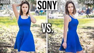 SONY a6000 vs SONY a6400  Can You REALLY See any DIFFERENCE in Portrait Photography 2022 [upl. by Lole]