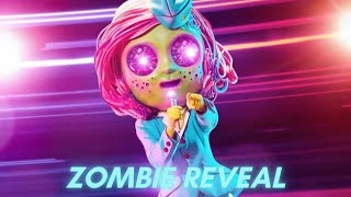 ZOMBIE REVEAL🧟‍♀️ The Masked Singer AU Season 4 [upl. by Stelmach]