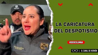 Sandra Cuevas la caricatura del despotismo  Hernán Gómez [upl. by Yasmeen]