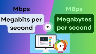 05 What is Mbps vs MBps  Internet speeds explained  Megabit  Megabyte [upl. by Suiratnod287]