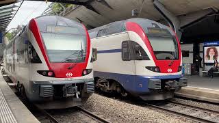 Zürich ❤️Stadelhofen railway station🇨🇭Switzerland [upl. by Hake]