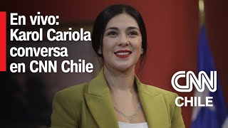 EN VIVO  Karol Cariola habla en CNN Prime [upl. by Atinuaj]