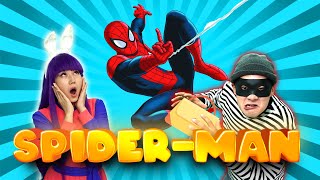 The Spiderman Song  Action Songs for Kids  Superheroes  Kids Songs and Nursery Rhymes  BalaLand [upl. by Itisahc]