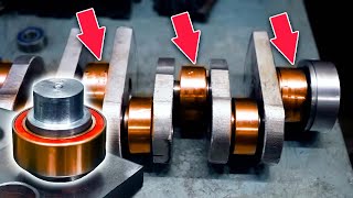 We make a fully custom ball bearing crankshaft [upl. by Harraf683]