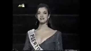 Zoribel Fonalledas at the Miss Universe 2000 preliminary competition [upl. by Urial]