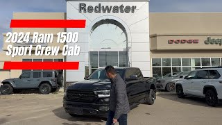 New 2024 Ram 1500 Sport Crew Cab 4x4  HEMI V8  Stock  RR17574  Redwater Dodge [upl. by Tepper]