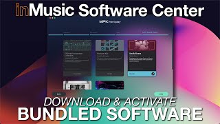 inMusic Software Center  Download amp Install HardwareBundled Software [upl. by Eneleh]