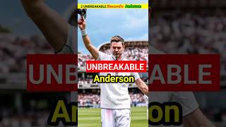 UNBREAKABLE Record James Anderson In Test Cricket akfactcricket [upl. by Anas]