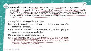 12  REVISÃO E CORREÇÃO  INTRODUÇÃO AO ESTUDO DA QUÍMICA ORGÂNICA [upl. by Ijar257]