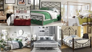 100 metal bed frame design compilation that will inspire you  home decor interior decor 2023 [upl. by Retsim]