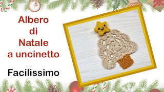 Albero di Natale a uncinetto Facilissimo 3 [upl. by Arbmahs162]