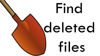 DISKDIGGER How To Recover Deleted Files  from PC HDD USB Memory Stick [upl. by Wearing]