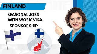 FINLAND WINTER JOBS WITH WORK VISA SPONSORSHIP 202324 – Seasonal Work in FINLAND For NonEU Nation [upl. by Tomchay]