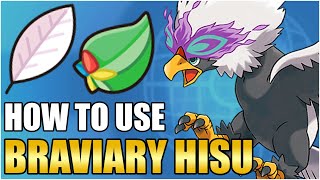 Best Braviary Hisuian Moveset Guide  How To Use Braviary Competitive VGC Pokemon Scarlet Violet [upl. by Shorter]