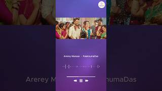 Arerey Manasa Song vishwaksen sidsriram falaknumadas shorts trending short ytshorts love [upl. by Hayikat]